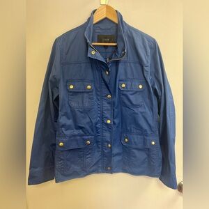 JCrew downtown field jacket . XL. Blue. GUC